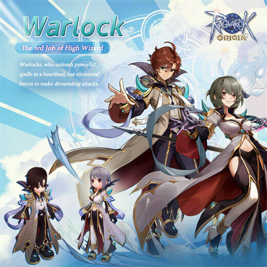 Ragnarok Origin Global 3rd Job: Warlock - LDCloud Cloud Phone Emulator