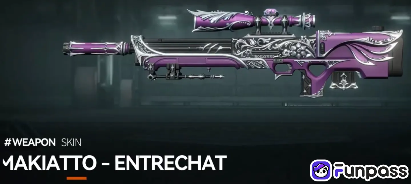 weapon skin makiatto entrachat - funpass mobile gaming on pc