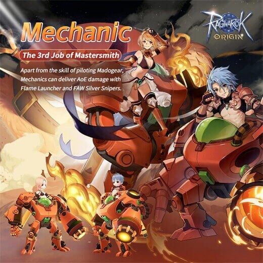 Ragnarok Origin Global 3rd Job: Mechanic - LDCloud Cloud Phone Emulator