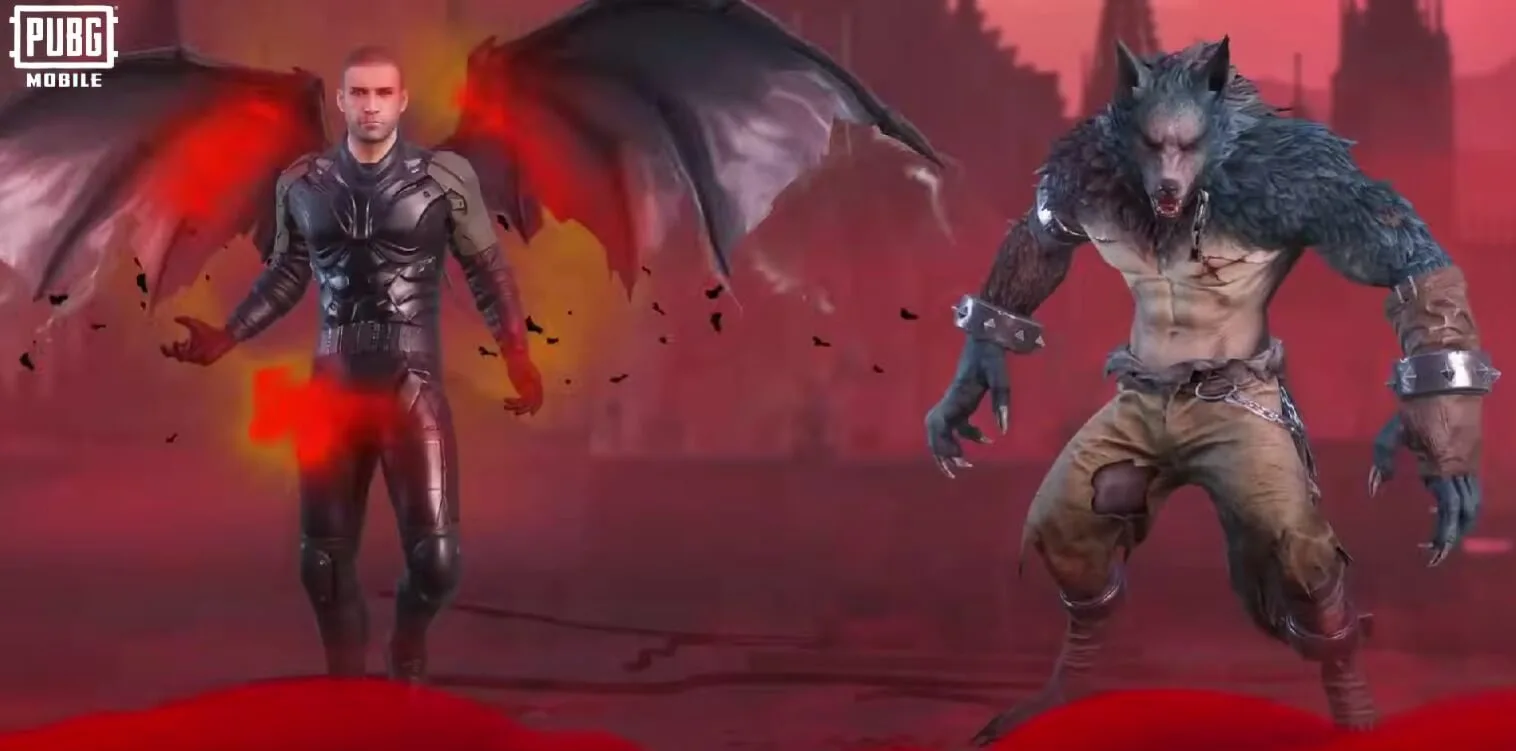 Wolf Warrior and Vampiric Fiend in Bloodmoon Awakening Theme