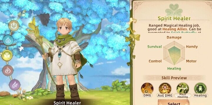 Tree of Savior: Neverland Class: Spirit Healer - LDCloud Cloud Phone Emulator