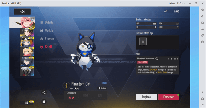 Phantom Cat (An Etheria: Restart shell) - LDCloud