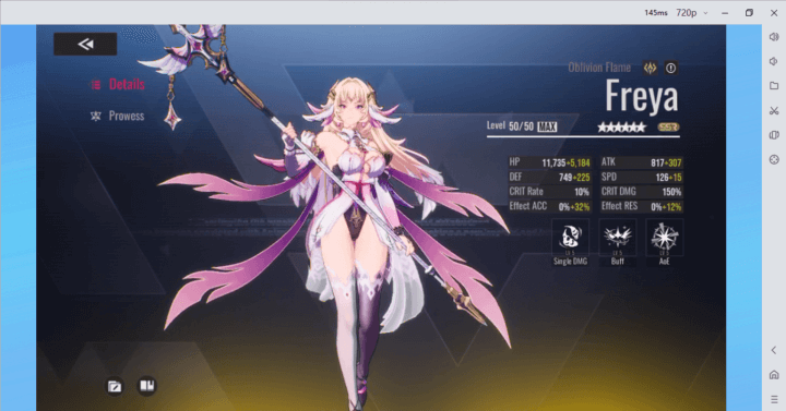 Freya- A S-tier character in Etheria: Restart Tier List - LDCloud