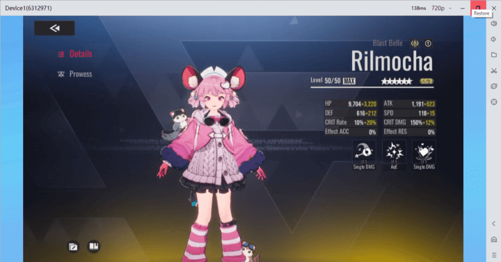 Rilmocha- An A+ tier character in Etheria: Restart Tier List - LDCloud