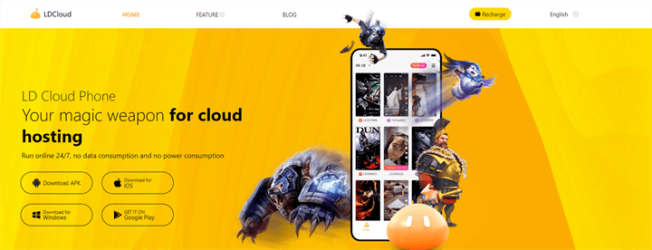 Play Roblox with LDCloud Android Emulator Online
