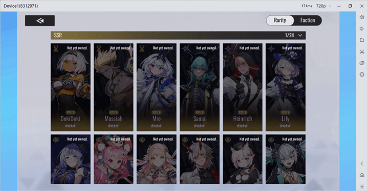 Image showing Etheria: Restart SSR characters in the game - LDCloud
