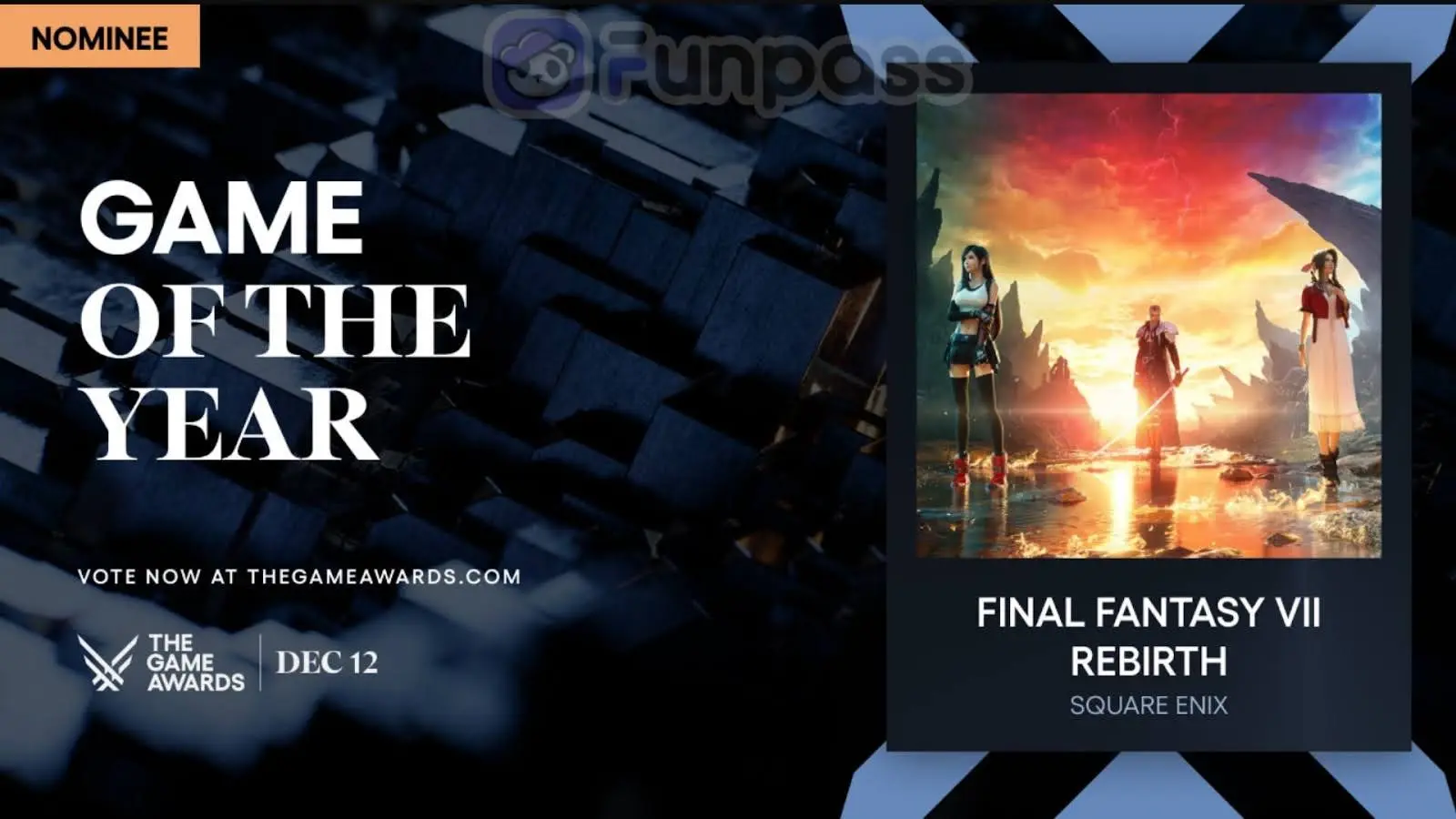 final fantasy vii rebirth game of the year nominee