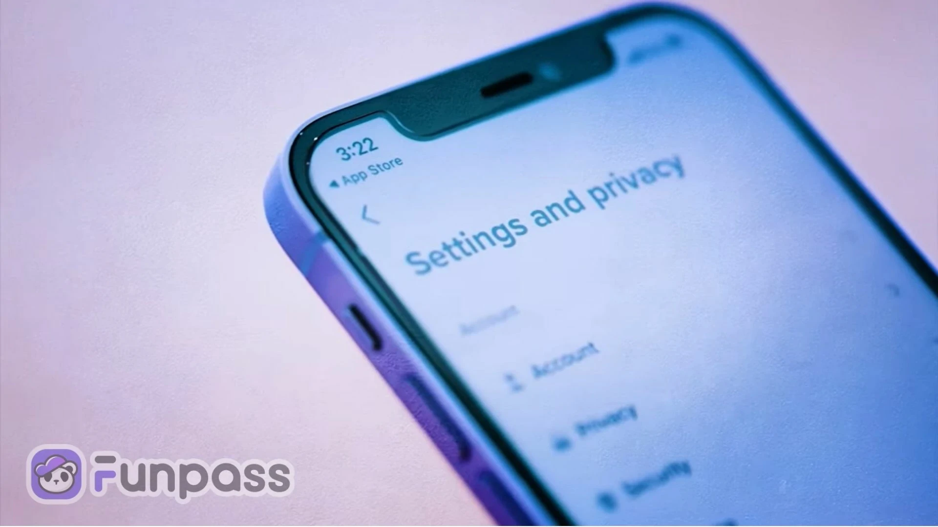 tiktok settings and privacy interface - funpass cloud emulator