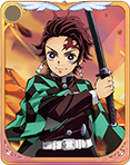 ROX x Demon Slayer Collaboration Cards - Hinokami Tanjiro Kamado - LDCloud