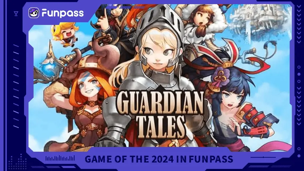 guardian tales  - nominees of funpass cloud game of the year