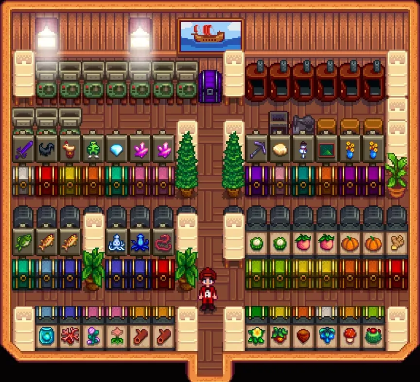 goods storage template for the biggest farmhouse