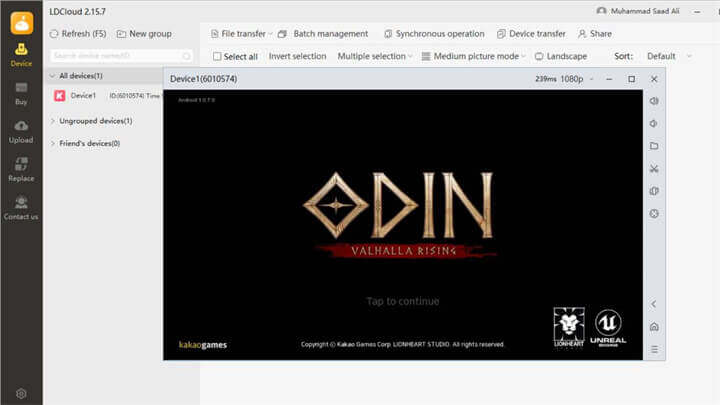 Play ODIN: VALHALLA RISING with LDCloud - LDCloud