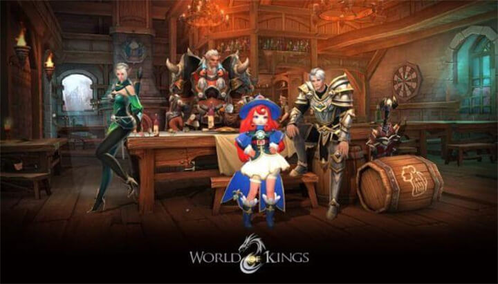 Top 10 MMO games on Android in September 2022: World of Kings  - LD Cloud Phone