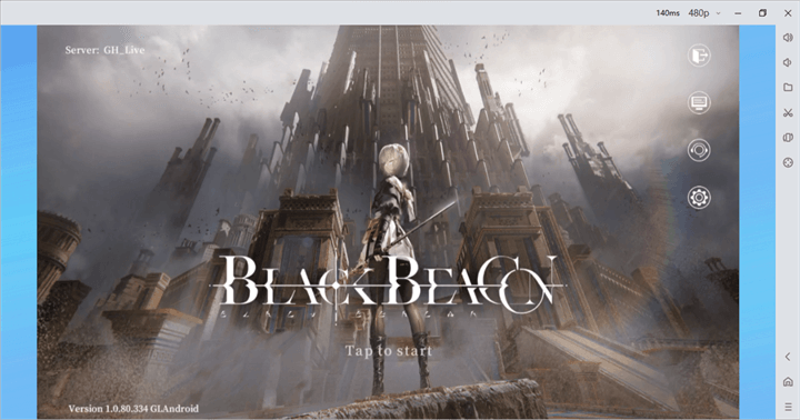 Launch Black Beacon - LDCloud Cloud Emulator Online