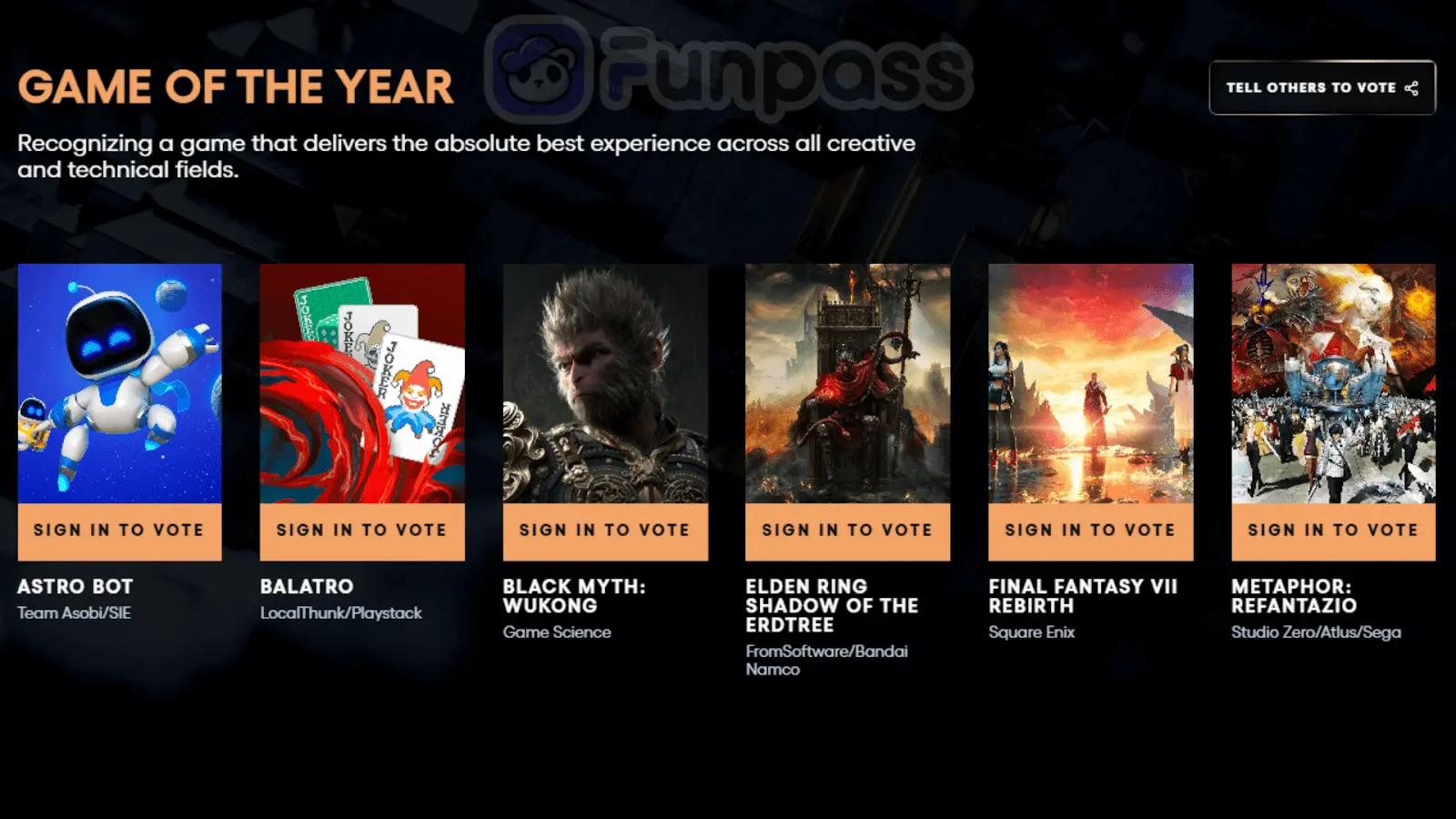 game of the year nominees