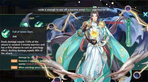 Mythic Samkok S-Tier Heroes: ZHUGE LIANG - LDCloud Online Android Emulator