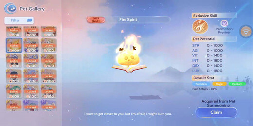 Fire Spirit - A-Tier Pet in Ragnarok Origin Global - LDCloud Android Emulator Online