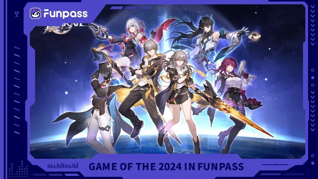 honkai star rail - winner of funpass cloud game of the year 2024