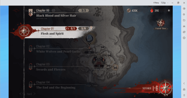 Different chapters of the Silver and Blood first story - LDCloud