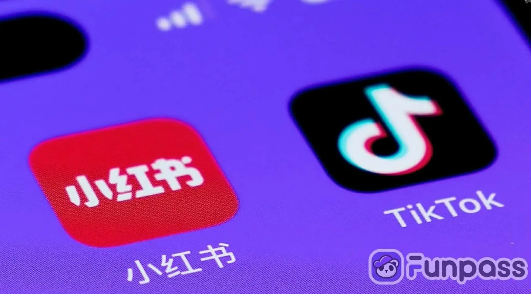 rednote - tiktok alternative - funpass android emulator