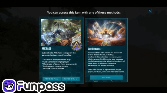 ark pass - funpass online mobile gaming