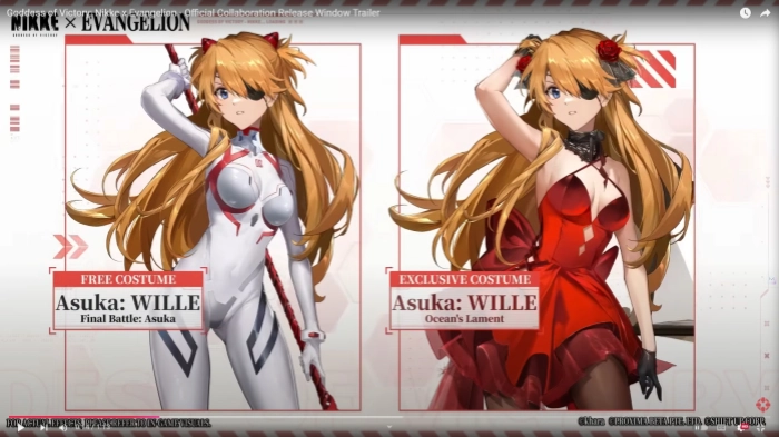 Goddess of Victory: Nikke x Evangelion Collaboration Release Window Trailer