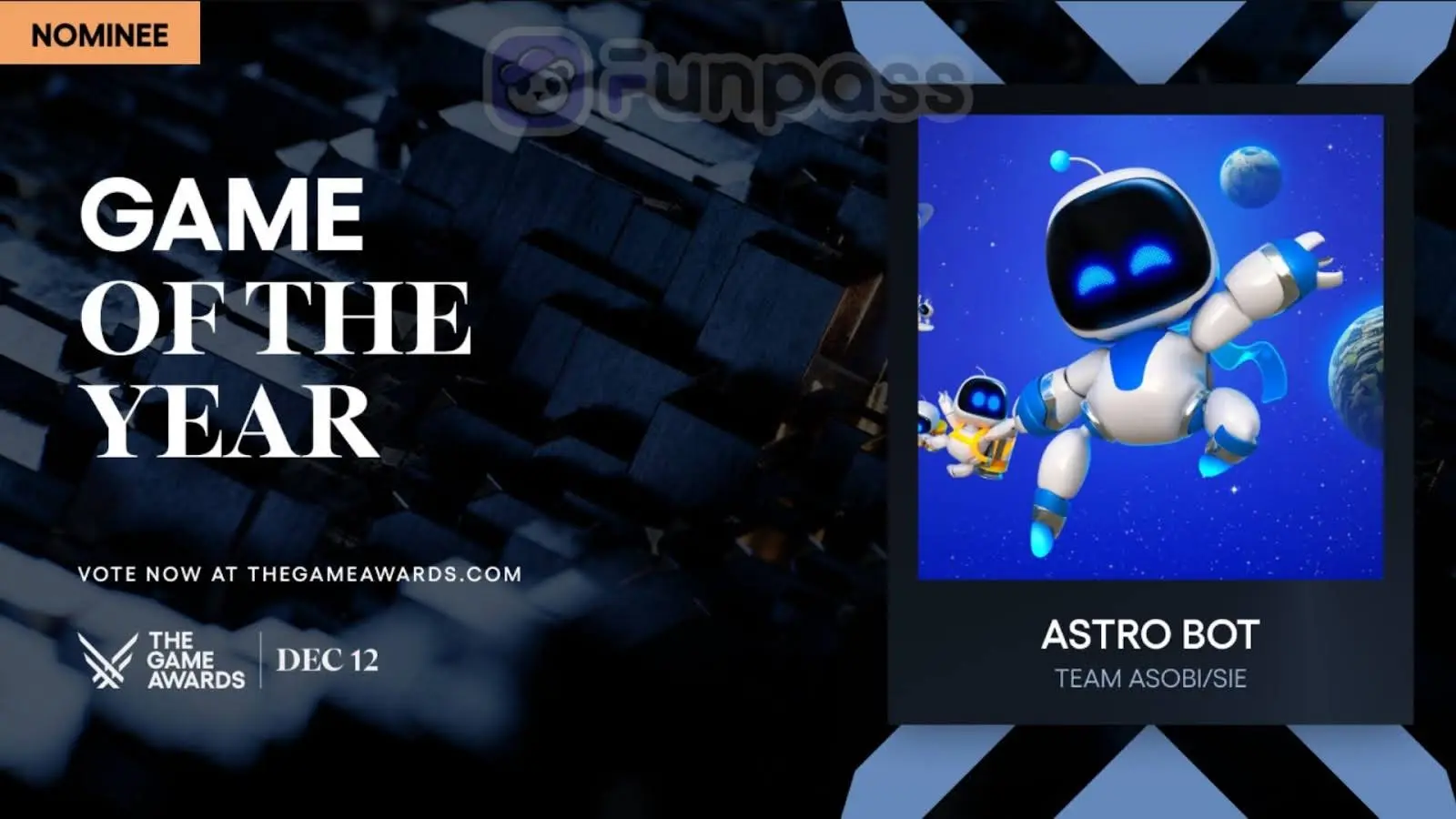 astro bot game of the year nominee