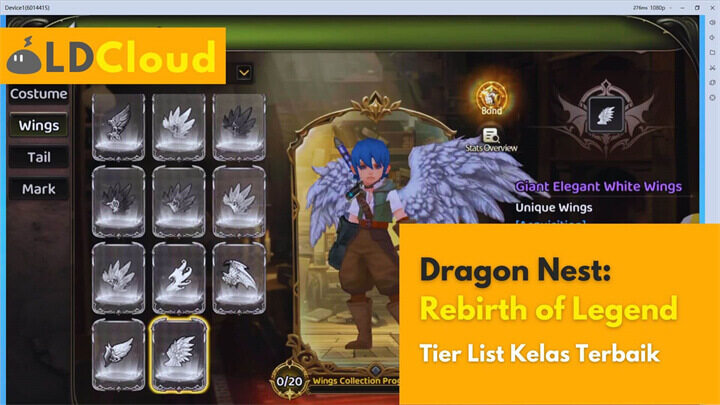 Kelas di Dragon Nest: Rebirth of Legend - LDCloud
