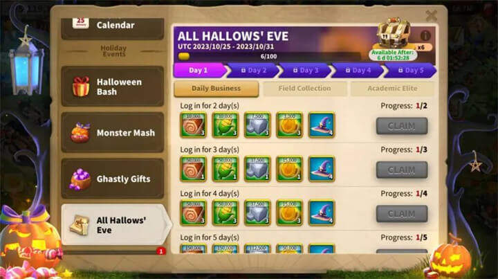 Halloween Event Rewards in Rise of Kingdoms - LDCloud Cloud Gaming Emulator