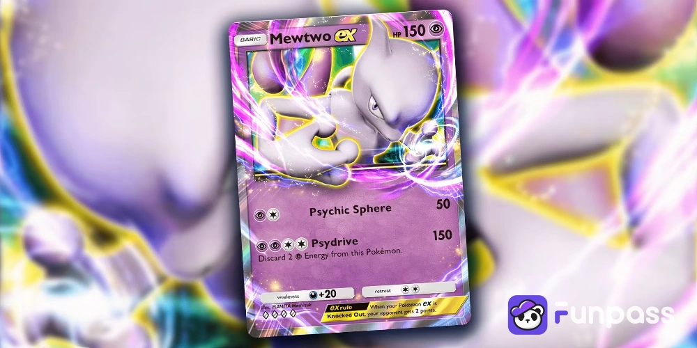 Mewtwo card pack in Pokémon TCG Pocket