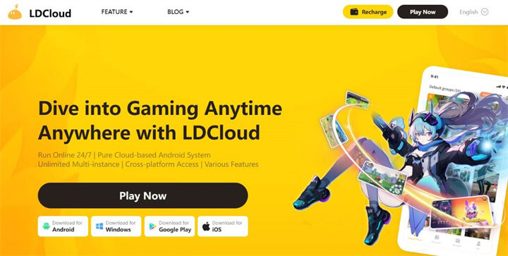 Use LDCloud to Play Royale Online - LDCloud Cloud Gaming Phone