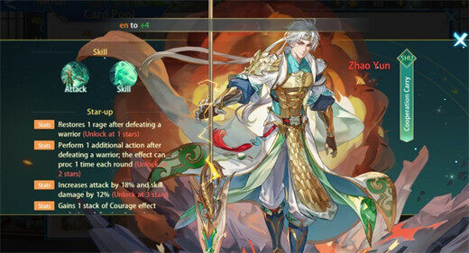 Mythic Samkok A-Tier Heroes: ZHAO YUN - LDCloud Online Android Emulator