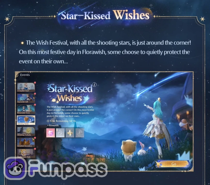 Star Kissed Wishes Event