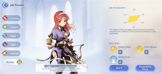 A-Tier Ragnarok Origin Global Class - Archer - LDCloud Android Emulator Online