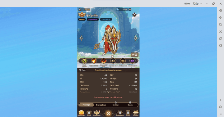 Ophilia - A B-tier character in Summoners War: Rush tier list - LDCloud