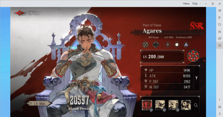 Agares - A B-tier character in the Silver and Blood tier list - LDCloud