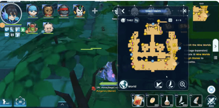 Ragnarok M: Classic MVPs on maps with golden icons - LDCloud