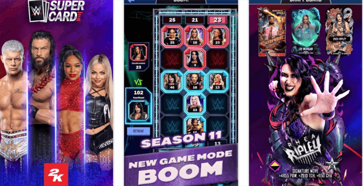 Image showing WWE SuperCard Season 11 and card system - LDCloud