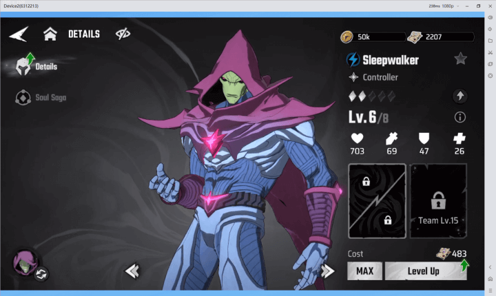 A-Tier MARVEL Mystic Mayhem Character: Sleepwalker - LDCloud