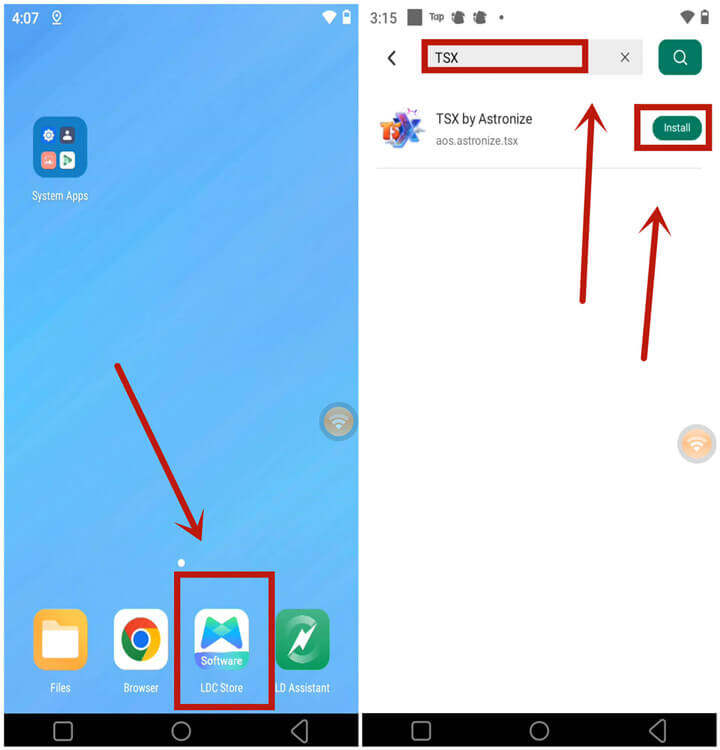 Download and install TSX by Astronize on LDCloud - LDCloud Online Cloud Phone Emulator