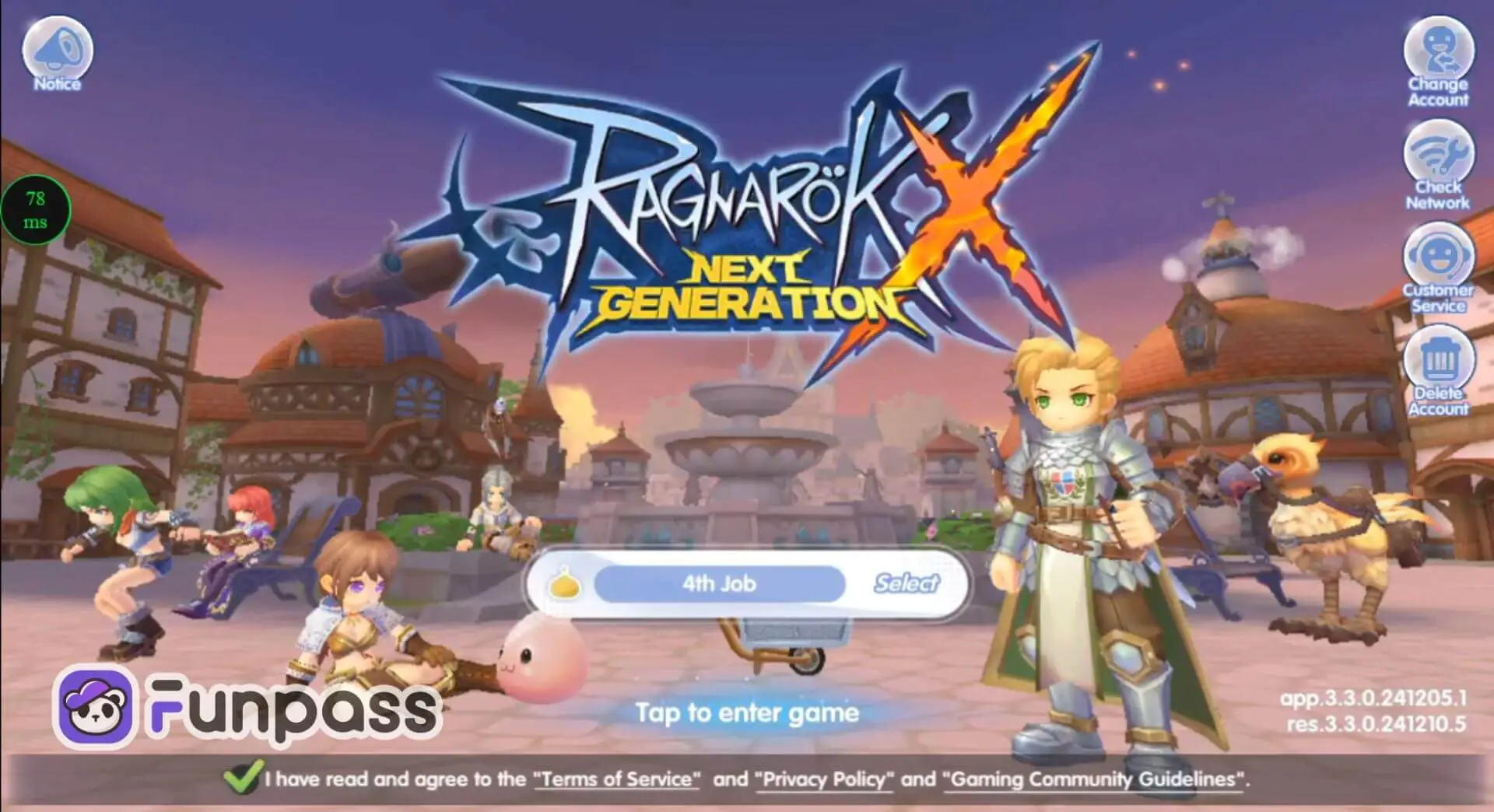 rox next generation grinding on funpass cloud emulator