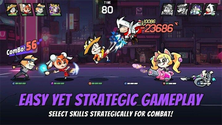 Select Skills Strategically for Combat in Oh My Dog - LDCloud Cloud Gaming Emulator