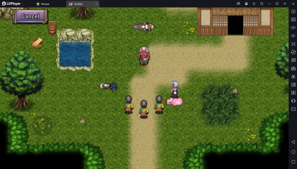 RPG Jinshin เกมแนว Turn-Based RPG ใช้กลยุทธิ์พิชิตความชั่วร้าย