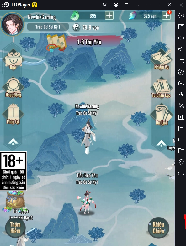 『HƯỚNG DẪN』Mộng Phi Tiên: Hướng Dẫn Tân Thủ & cách tải game trên PC