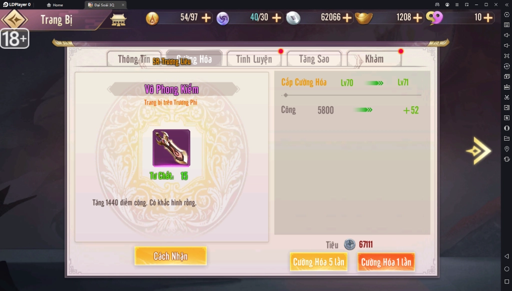 『HƯỚNG DẪN』Đại Soái 3Q: Cách Tăng Lực Chiến Nhanh Trong Giai Đoạn Đầu Game