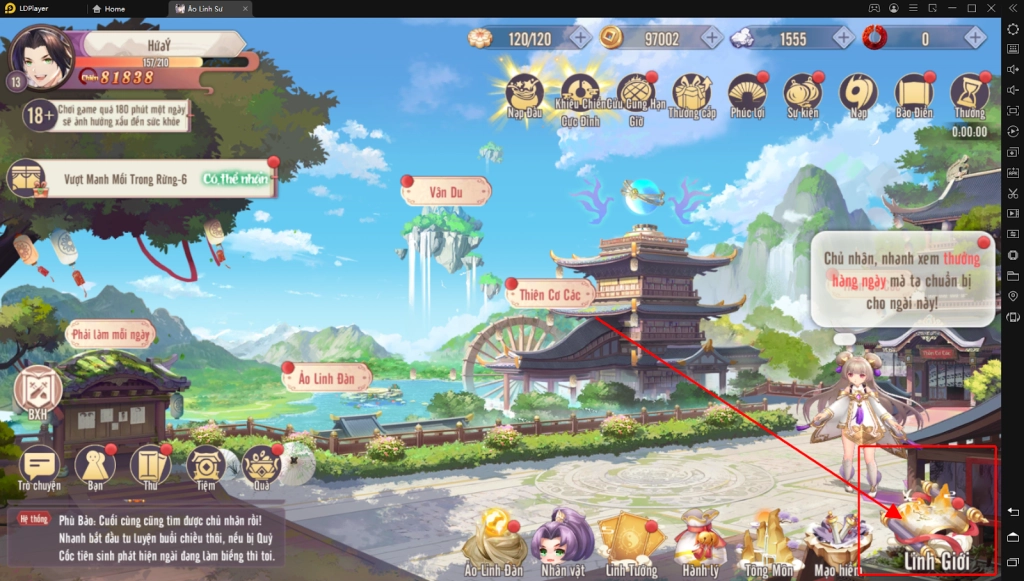 『HƯỚNG DẪN』Ảo Linh Sư - Hoạt Động PVE: Linh Giới