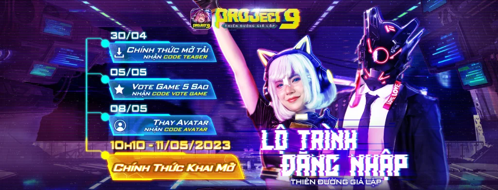 『HƯỚNG DẪN』PROJECT 9 Thiên Đường Giả Lập: Hướng Dẫn Tân Thủ Cách Chơi Chuẩn Giai Đoạn Đầu Game