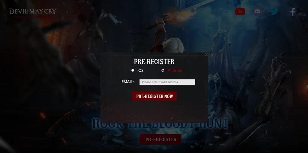 『GIỚI THIỆU』Devil May Cry Peak of Combat đăng ký trước CLosed Beta và hướng dẫn trải nghiệm bản Trung