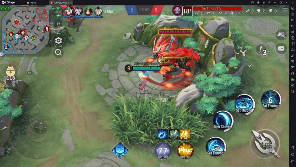 『HƯỚNG DẪN』 Đấu Trường Onmyoji - Giải Thích Toàn Bộ Về Rừng Bùa + Boss