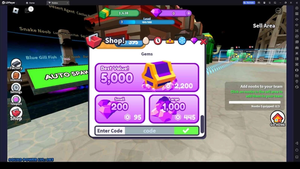 Roblox Noob Factory Simulator Codes – For More Free Perks in November 2023